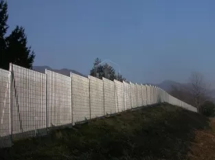 Recinzione grattugiata