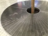 Copertura dell'albero a griglia in acciaio